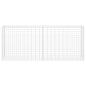 Preview: Gabione Verzinkter Stahl 85x30x200 cm