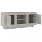 Preview: TV-Schrank Betongrau 102x35x45 cm Holzwerkstoff