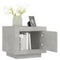 Preview: Couchtisch Betongrau 51x50x45 cm Holzwerkstoff
