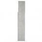 Preview: Bett-Kopfteil mit Ablagen Betongrau 160x19x103,5 cm