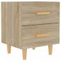 Preview: Nachttisch Sonoma-Eiche 40x35x47,5 cm