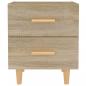 Preview: Nachttisch Sonoma-Eiche 40x35x47,5 cm