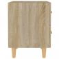 Preview: Nachttisch Sonoma-Eiche 40x35x47,5 cm