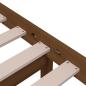 Preview: Massivholzbett Honigbraun 75x190 cm