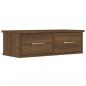 Preview: Wandschrank Braun Eichen-Optik 60x26x18,5 cm Holzwerkstoff