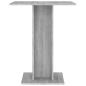 Preview: Bistrotisch Grau Sonoma 60x60x75 cm Holzwerkstoff