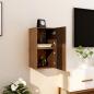 Preview: ARDEBO.de - TV-Wandschränke 2 Stk. Braun Eichen-Optik 30,5x30x30 cm