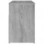 Preview: Schuhbank Grau Sonoma 80x30x45 cm Holzwerkstoff