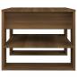 Preview: Couchtisch Braun Eichen-Optik 55,5x55x45 cm Holzwerkstoff