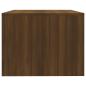 Preview: ARDEBO.de - Couchtisch Braun Eichen-Optik 102x55x42 cm Holzwerkstoff