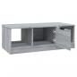 Preview: Couchtisch Grau Sonoma 102x50x36 cm Holzwerkstoff