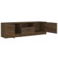 Preview: TV-Schrank Braun Eichen-Optik 140x35x40 cm Holzwerkstoff