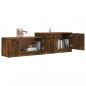 Preview: TV-Schrank Räuchereiche 158,5x36x45 cm Holzwerkstoff