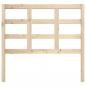 Preview: Bett-Kopfteil 105,5x4x100 cm Massivholz Kiefer