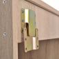 Preview: 4-tlg. Badmöbel-Set mit Waschbecken und Wasserhahn Beige