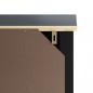 Preview: Badschrank BERG Schwarz 69,5x34x110 cm Massivholz Kiefer