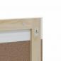 Preview: Badspiegel mit Ablage BERG Weiß 60x12x70 cm Massivholz