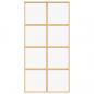 Preview: Schiebetür Golden 102,5x205 cm ESG-Klarglas und Aluminium