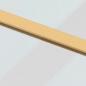 Preview: Schiebetür Golden 76x205 cm ESG-Klarglas und Aluminium