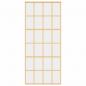 Preview: Schiebetür Golden 90x205 cm ESG-Klarglas und Aluminium