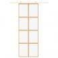 Preview: Schiebetür Golden 76x205 cm ESG-Klarglas und Aluminium