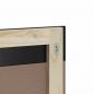 Preview: Badspiegel mit Ablage BERG Schwarz 60x12x70 cm Massivholz