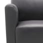 Preview: Sessel Grau Kunstleder