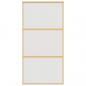 Preview: Schiebetür Golden 102,5x205 cm Matt ESG-Glas und Aluminium
