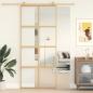 Preview: Schiebetür Golden 90x205 cm ESG-Klarglas und Aluminium