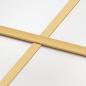 Preview: Schiebetür Golden 102,5x205 cm Matt ESG-Glas und Aluminium