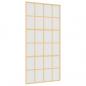 Preview: Schiebetür Golden 102,5x205 cm Matt ESG-Glas und Aluminium