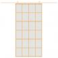 Preview: Schiebetür Golden 102,5x205 cm Matt ESG-Glas und Aluminium