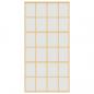 Preview: Schiebetür Golden 102,5x205 cm Matt ESG-Glas und Aluminium