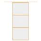 Preview: Schiebetür Golden 90x205 cm ESG-Klarglas und Aluminium