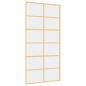 Preview: Schiebetür Golden 102,5x205 cm ESG-Klarglas und Aluminium