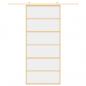 Preview: Schiebetür Golden 90x205 cm ESG-Klarglas und Aluminium