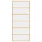 Preview: Schiebetür Golden 90x205 cm ESG-Klarglas und Aluminium