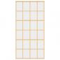Preview: Schiebetür Golden 102,5x205 cm ESG-Klarglas und Aluminium