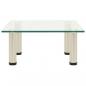 Preview: TV-Tisch 40x35x17 cm Transparentes Hartglas