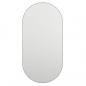 Preview: Spiegel mit LED-Leuchten 80x40 cm Glas Oval