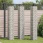Preview: Gabionen-Hochbeete 3 Stk. 30x30x200 cm Eisen