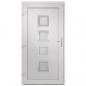 Preview: Haustür Anthrazit 98x190 cm PVC