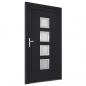 Preview: Haustür Anthrazit 98x208 cm PVC