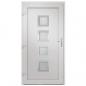 Preview: Haustür Anthrazit 98x208 cm PVC