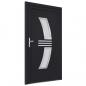 Preview: Haustür Anthrazit 98x208 cm PVC