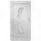 Preview: Haustür Anthrazit 98x208 cm PVC