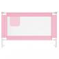 Preview: Kleinkind-Bettschutzgitter Rosa 120x25 cm Stoff