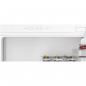 Preview: Siemens KI21RNSE0 iQ100 Einbaukühlschrank, Nischenhöhe: 88 cm, 136 L, Schleppscharnier, extrem leise, Home Connect, LED-Beleuchtung, weiß