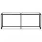 Preview: Konsolentisch Transparent 200x35x75,5 cm Hartglas