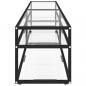 Preview: TV-Schrank Transparent 200x40x40,5 cm Hartglas